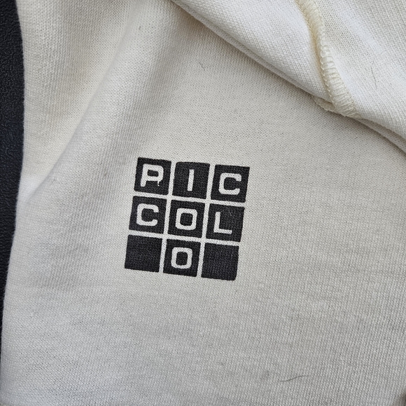 NWT - VTG - Piccolo Cotton Blend Oversize Cropped Sweatshirt - Size M - Picture 2 of 10